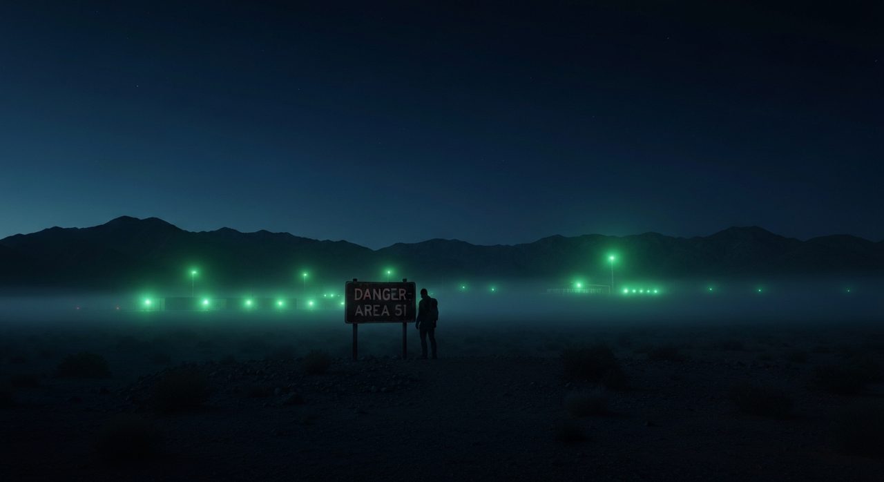 Bob Lazar inspired Area 51 visual