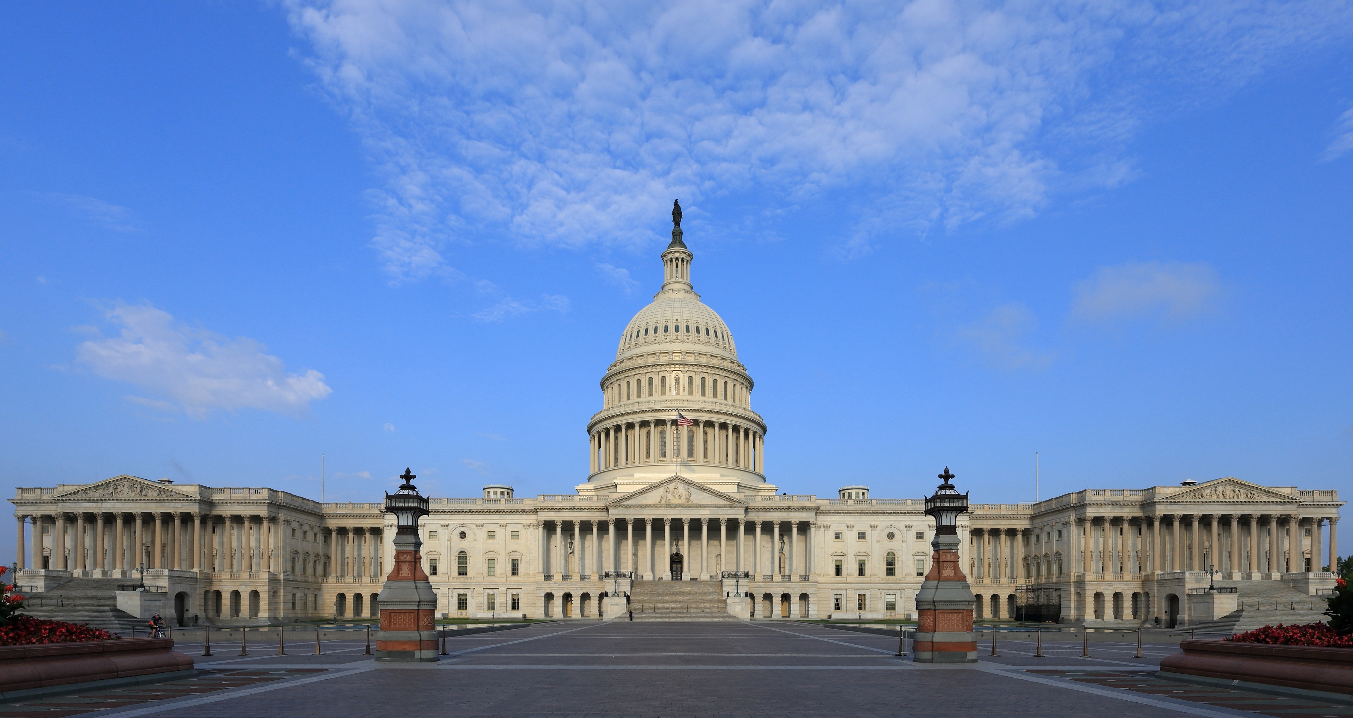 U.S. Capitol building, east front (public‑domain image via Wikimedia Commons)