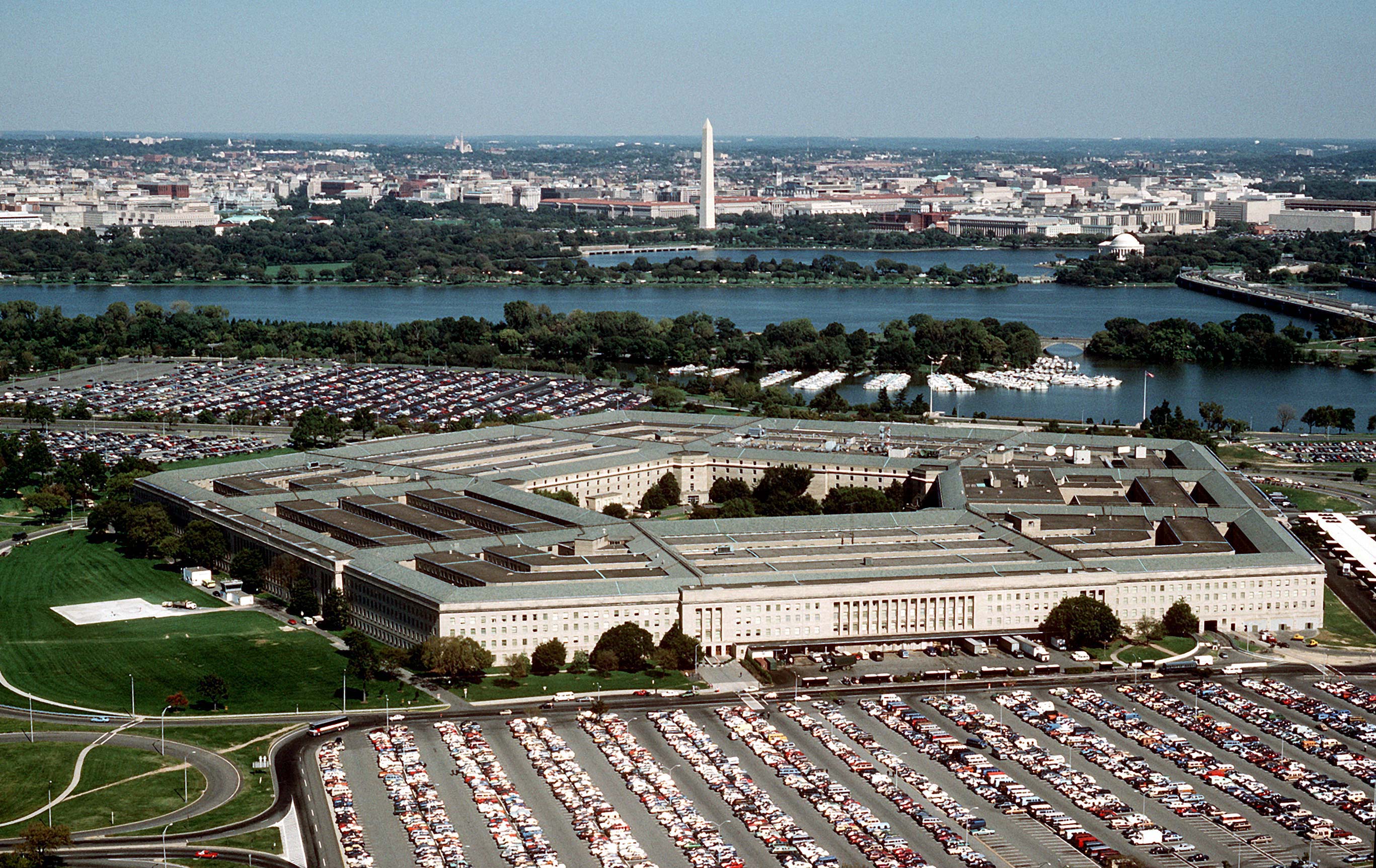 The Pentagon, U.S. Department of Defense building (public‑domain aerial view)