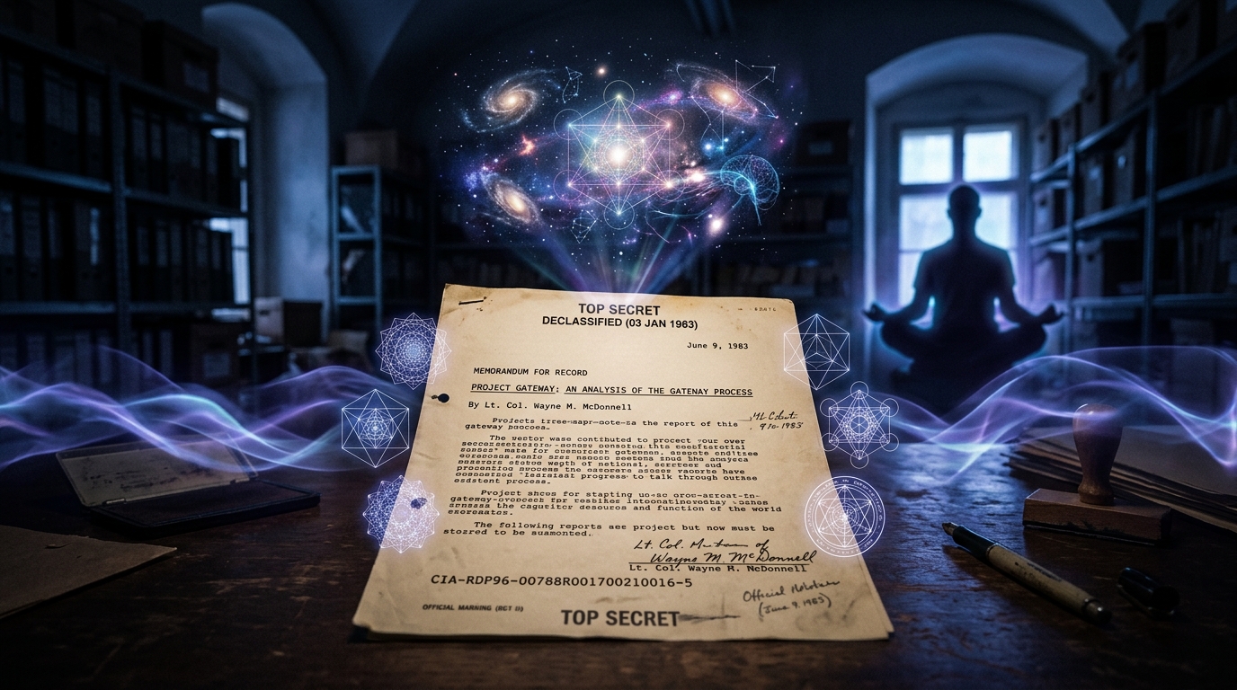 Declassified CIA Gateway Process document - consciousness and the holographic universe
