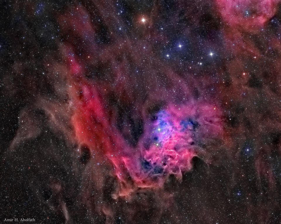 Bright aerial anomaly streaking across the night sky