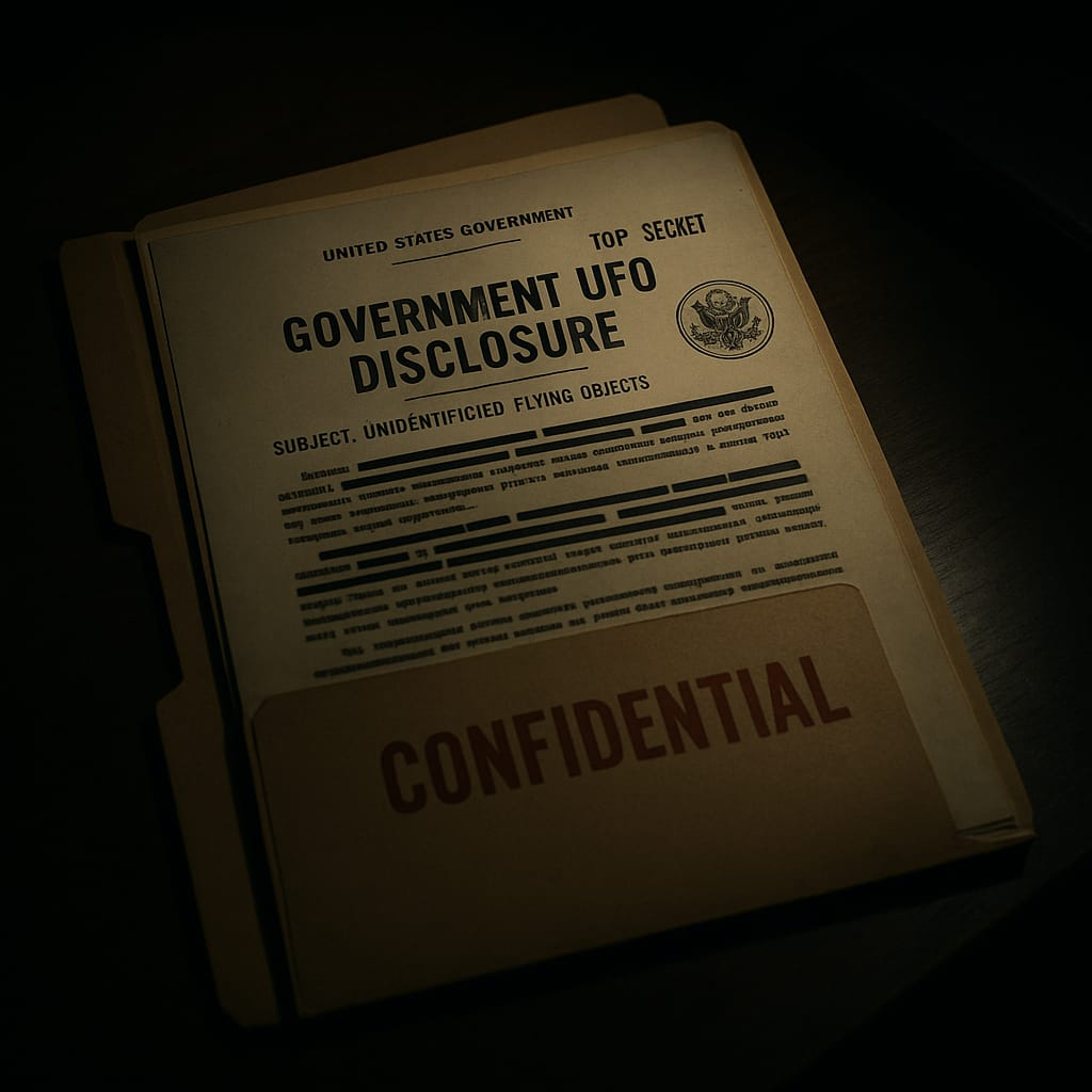 UFO/UAP 4K Wallpaper Pack — government disclosure folder preview