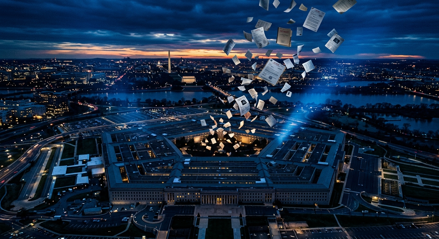 Pentagon UFO file dump - symbol of government releases
