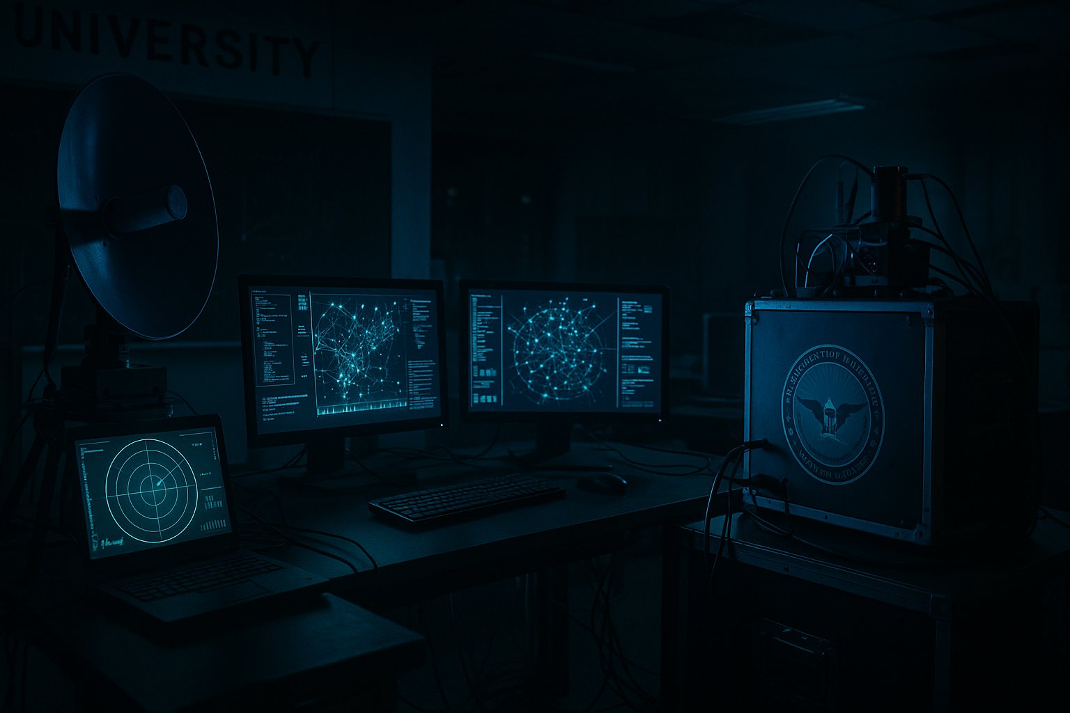 Scientific research collaboration between academia and military