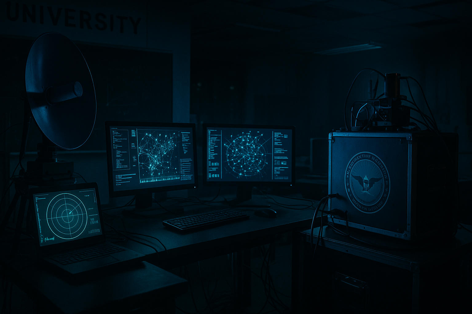 Scientific research collaboration between academia and military